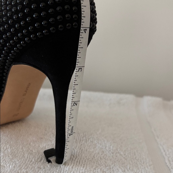 Manolo Blahnik Black Studded Heels - Picture 12 of 12